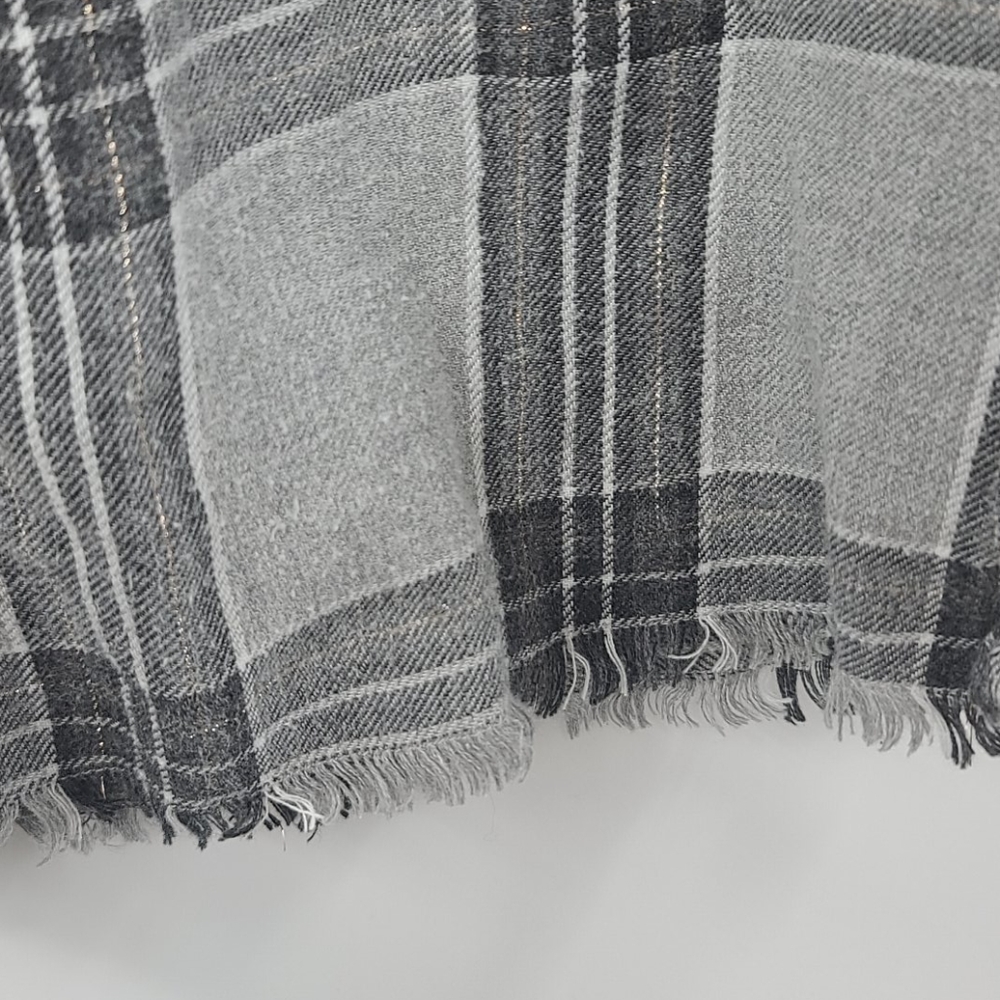 AG Adriano Goldschmied kids gray flannel top - Picture 4 of 5